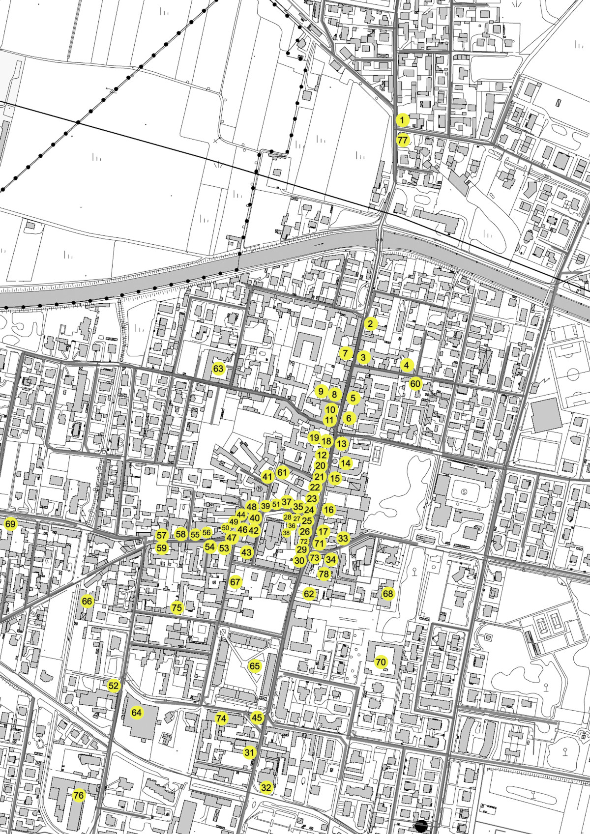 Comune di Buscate - Mappa delle attività locali